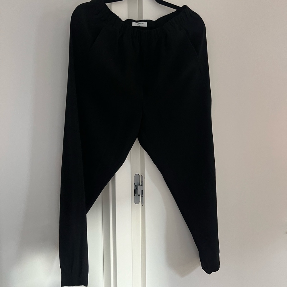 Babaton satin joggers